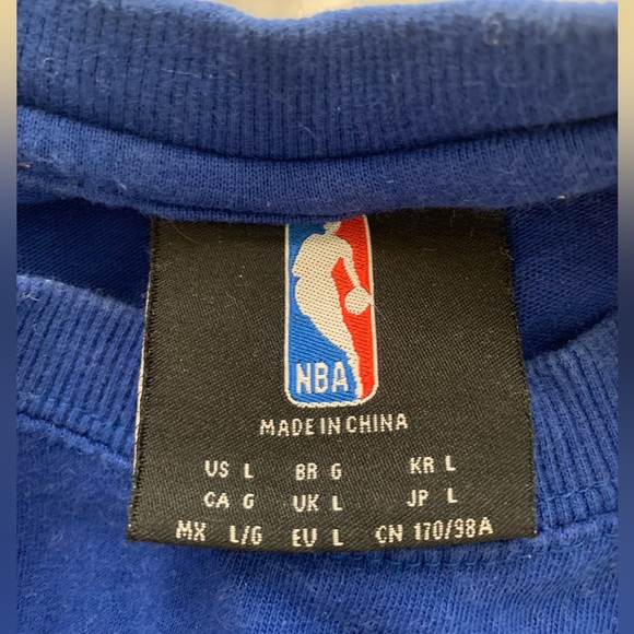 Golden state warriors long sleeved oversized t shirt - Picture 2 of 3